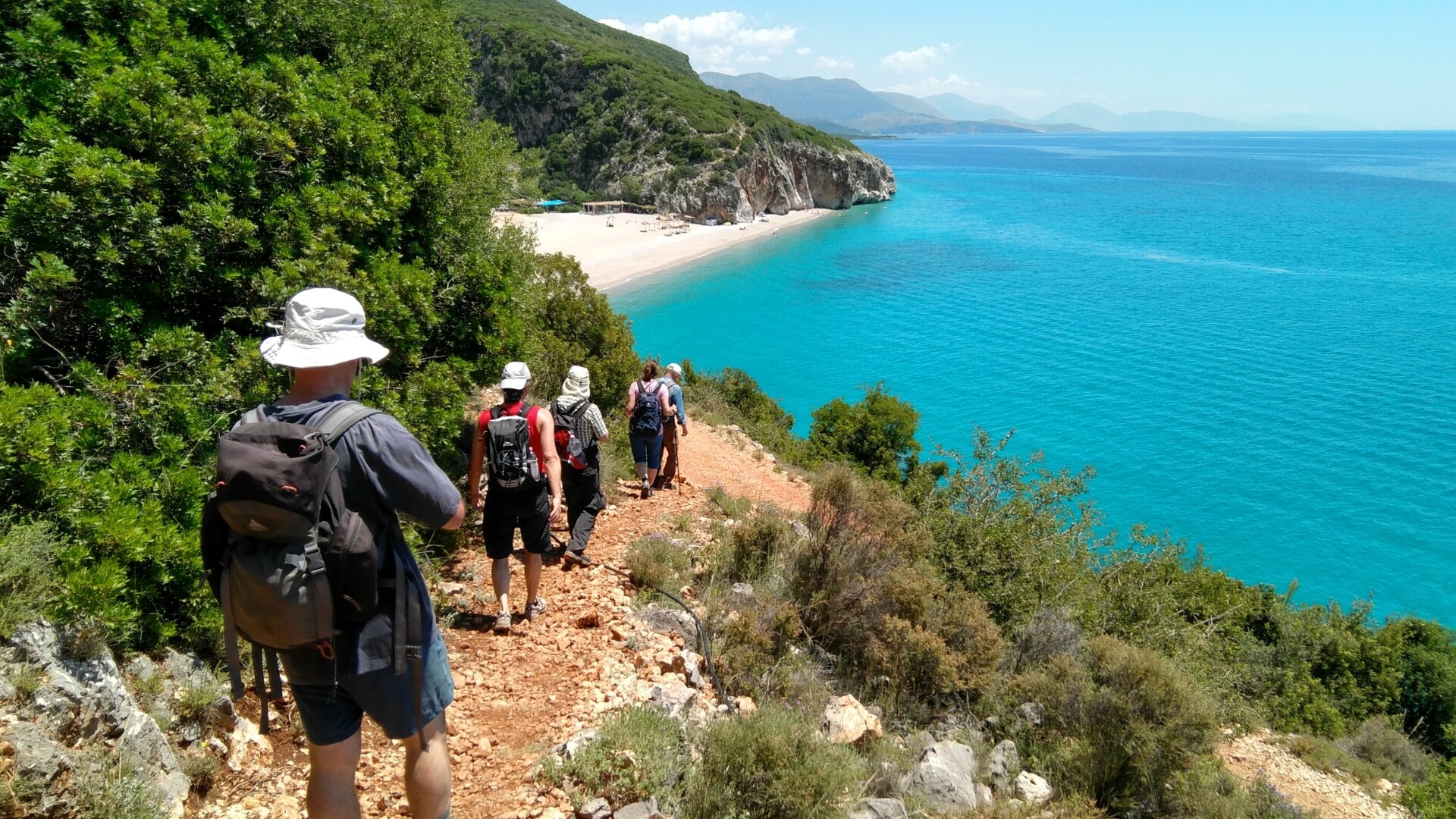 Trek - La Riviera Albanaise en randonnée